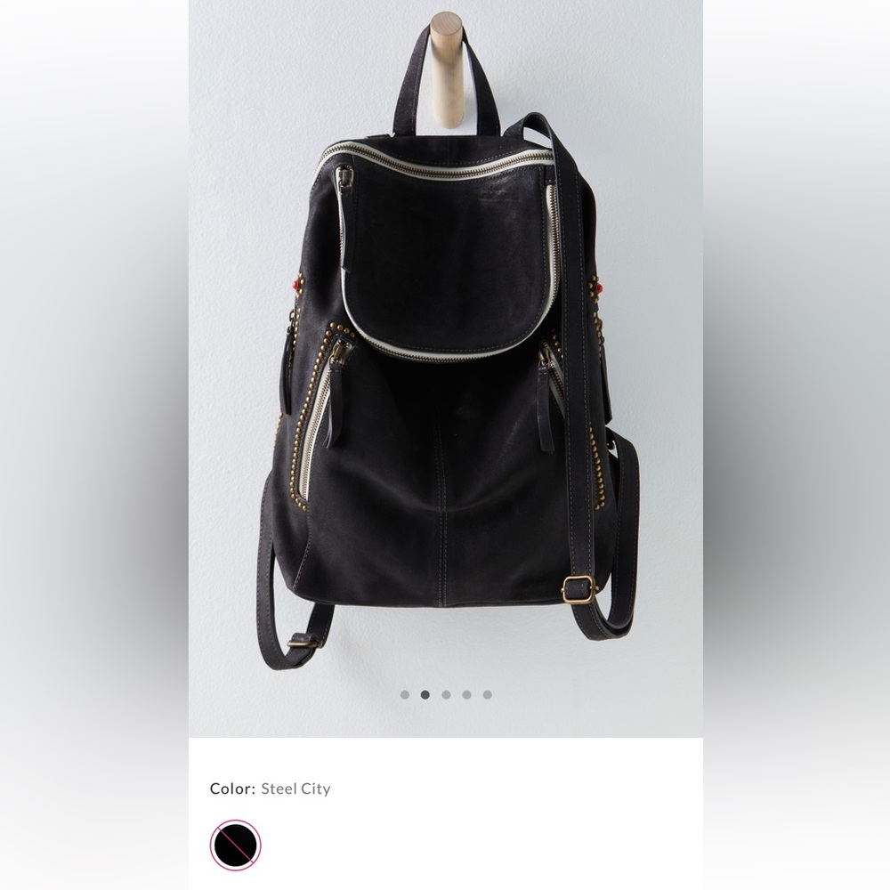 Free People NWOT Leather Backpack - Picture 2 of 16